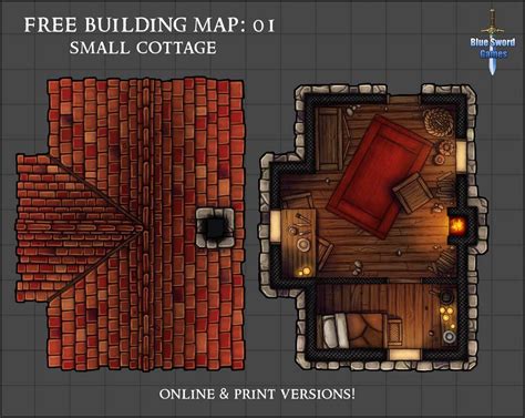 Small House Map Dnd I Was Thinking Of Using This Map For My Dandd