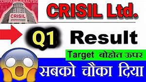 Crisil Ltd Q1 Results 2024 I Crisil Share Price I Fundamental Analysis