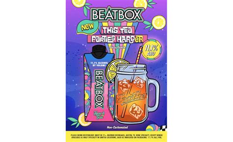 Beatbox Beverages Launches Hard Tea Nationwide Beverage Industry