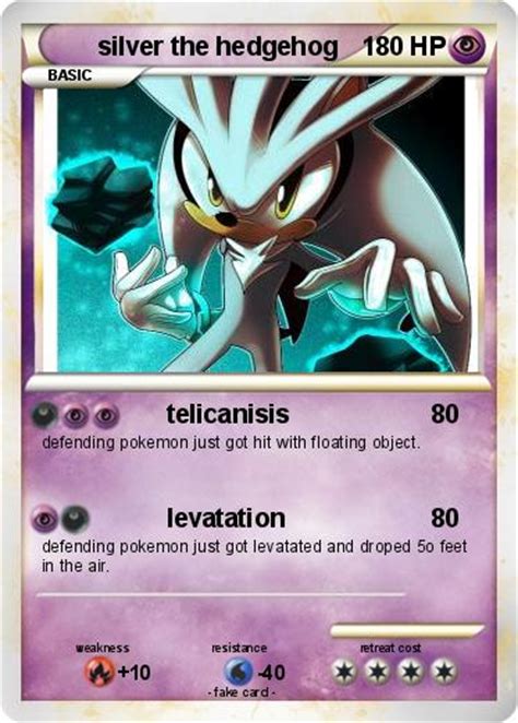 Enjoy the live pokemon cards opening! Pokémon silver the hedgehog 113 113 - telicanisis - My Pokemon Card