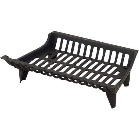 Uniflame 18 Inch Cast Iron Fireplace Log Grate C 1899