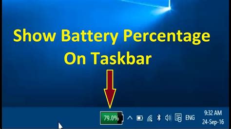 Show Battery Percentage On Taskbar In Windows 10 Howtosolveit
