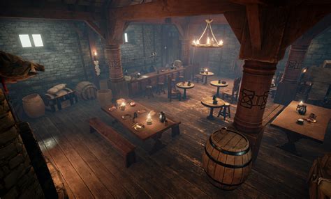 Artstation Medieval Tavern