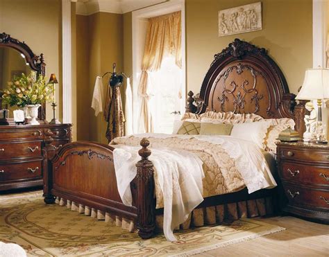 Victorian style bedroom set available in black finish with silver accents calming and inviti luxurious bedrooms california king bedroom sets antique bed furniture french style bedroom marie antoinette period french bedroom french style bedroom victorian bedroom furniture. Sleep like a king in a Victorian style inspired queen ...