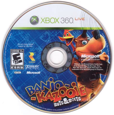 Banjo Kazooie Nuts And Bolts 2008 Xbox 360 Box Cover Art Mobygames