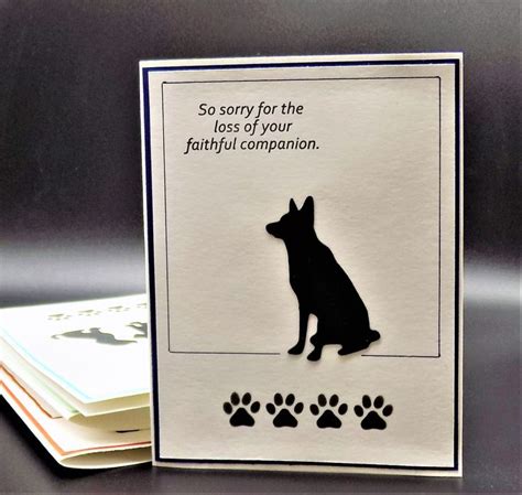 Ic752 Pet Sympathy Pet Sympathy Dog Sympathy Card Pet Sympathy Cards