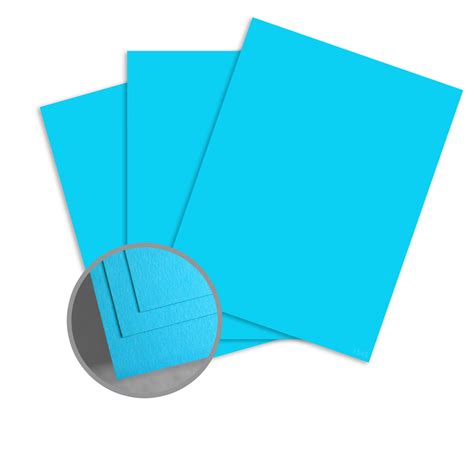Blue Card Stock 12 X 12 In 90 Lb Cover Smooth Colormates Smooth
