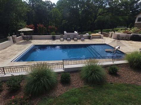 Pin By Jill White On Pool Ideas In 2020 Rectangle Pool Swimming