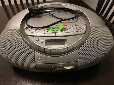 Overview Of Sony Cd Radio Cassette Recorder Boombox 59 Off
