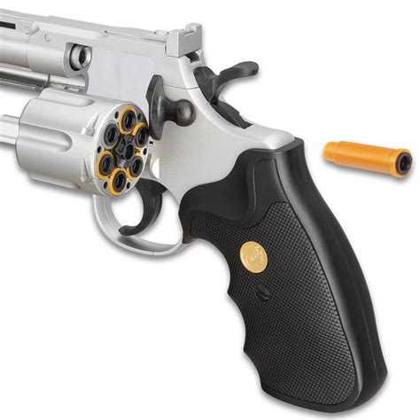Ukarms 357 Magnum Silver Revolver Airsoft Pistol