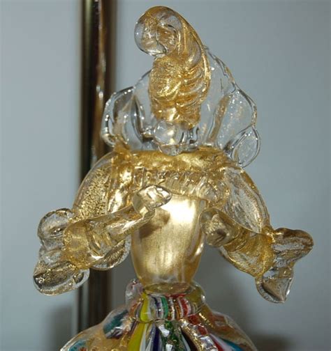 >80% items are new · make money when you sell · huge savings Vintage Murano Figurines in Multi Colors with Gold image 4