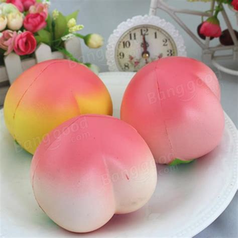 10cm squishy simulation peach slow rising squishy fun toys decoration sale