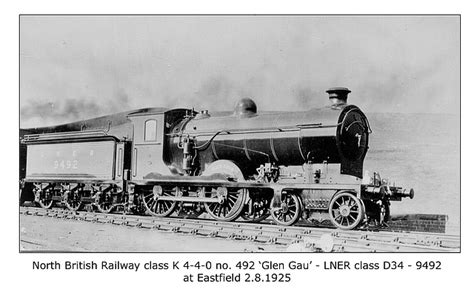 Ipernity Nbr Class K 4 4 0 492 Glen Gau Lner Class D34 9492