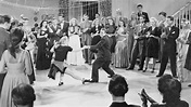 Jóvenes bailando durante los años treinta, la era del swing