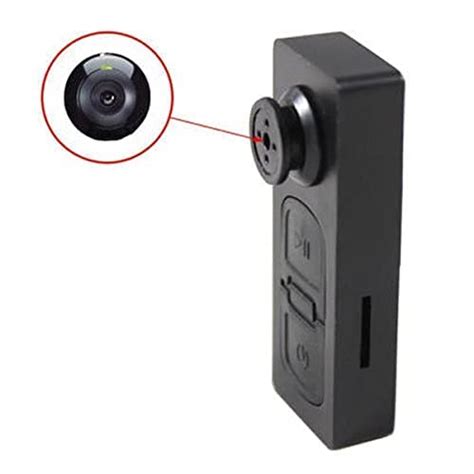Buy Mzylln Spy Camera Wired Hd Audio And Video Recorder In P In Secrect Mini Button Shape