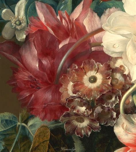 Jan Van Huysum Dutch 1682 1749 Bouquet Of Flowers In A Terracotta