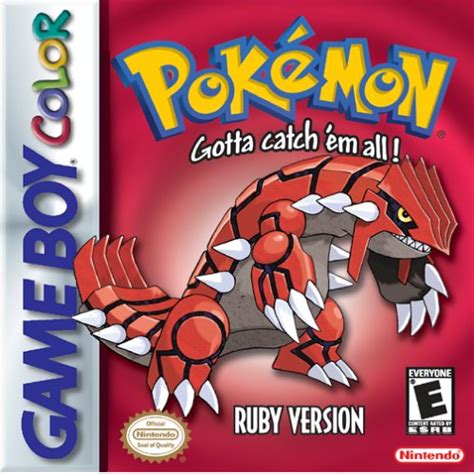Pokemon Ruby Gameboy Color Boxart By Piacarrot On Deviantart