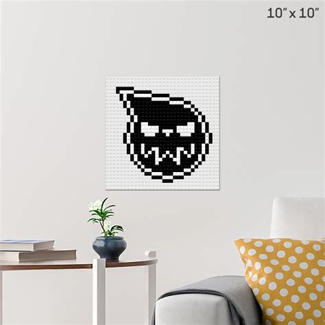 Soul Eater Pixel Art Wall Poster Build Your Own With Bricks Brik