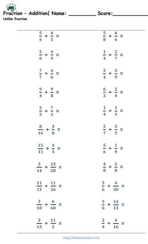 6 Equivalent Fractions Worksheet 4th Grade Math Fraction — Db
