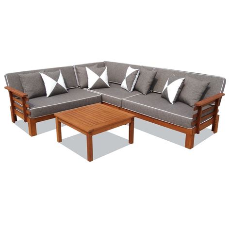 Shop with afterpay on eligible items. Mimosa 'Fresco' Corner Sofa Setting I/N 3240550 | Bunnings ...