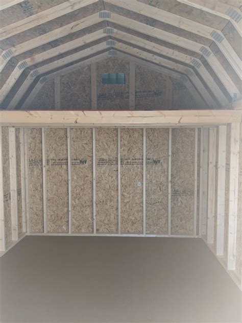 However, it is easier to access stored items with a partial platform. 10x12 Portable Lofted Dutch Barn Storage Shed - Sheds ...
