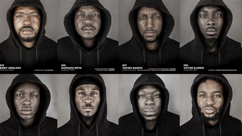 Why 56 Black Men Are Posing In Hoodies Bbc News