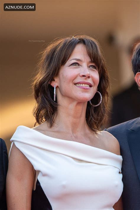 Sophie Marceau Sexy Shows Off Her Pokies At The 74th Cannes Film