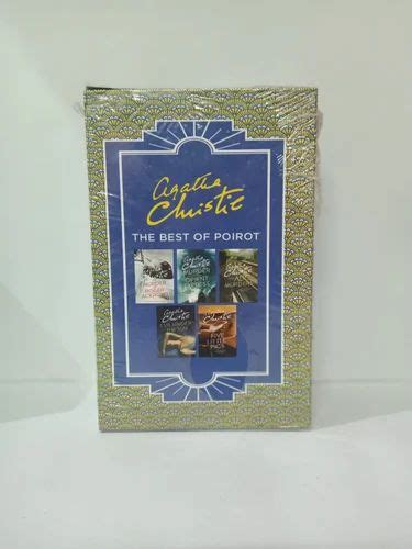 English Agatha Christie The Best Of Poirot Complete Book Box Set At