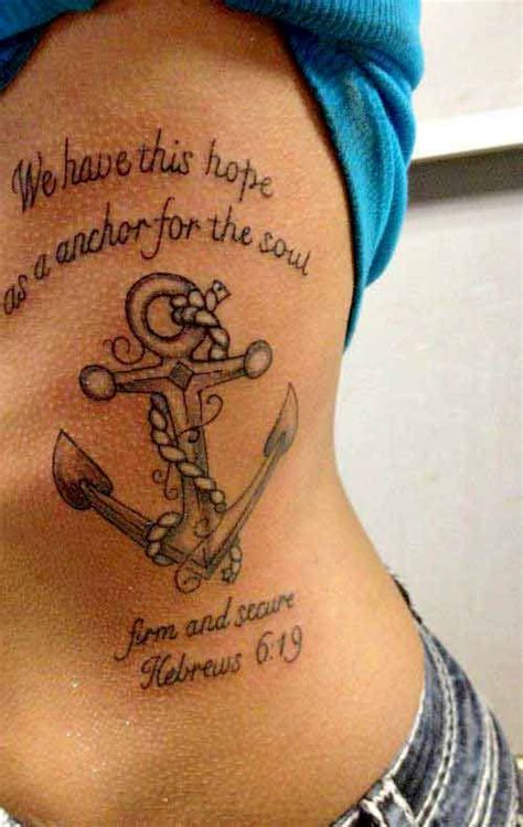 Anchor With Hebrews 619 Quote Anchor Tattoo Ankle Small Anchor Tattoos