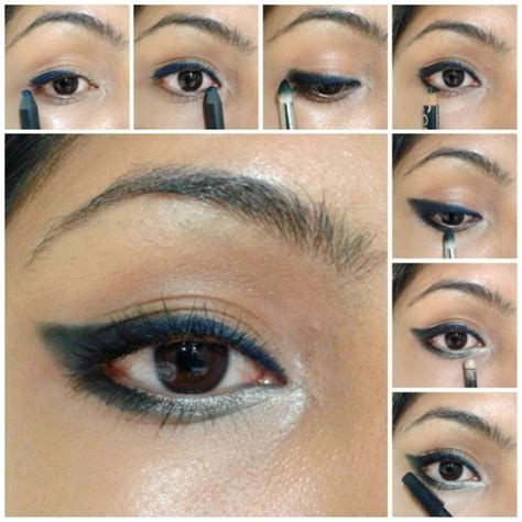 Eye Makeup Tutorial Winged Smudged Eye Liner Beauty Fashion