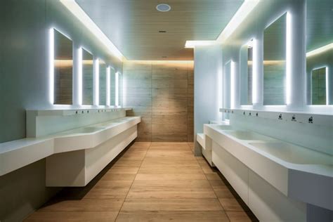 Premium Photo Modern Design Of Public Toilet And Restroom