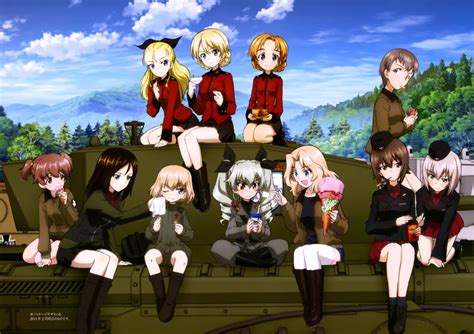 Alisa Girls Und Panzer Anchovy Girls Und Panzer Assam Girls Und Panzer Darjeeling