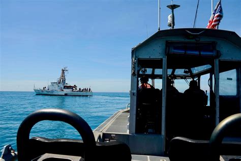 Dvids Images U S Georgian Coast Guards Conducts Passing Exercise