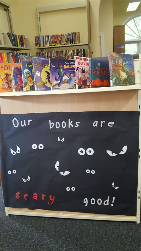 Childrens Halloween Book Display October Book Display Our Books Are