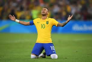 Neymar da silva santos júnior (brazilian portuguese: Neymar Goal Leads Brazil to Soccer Gold in Rio 2016 ...