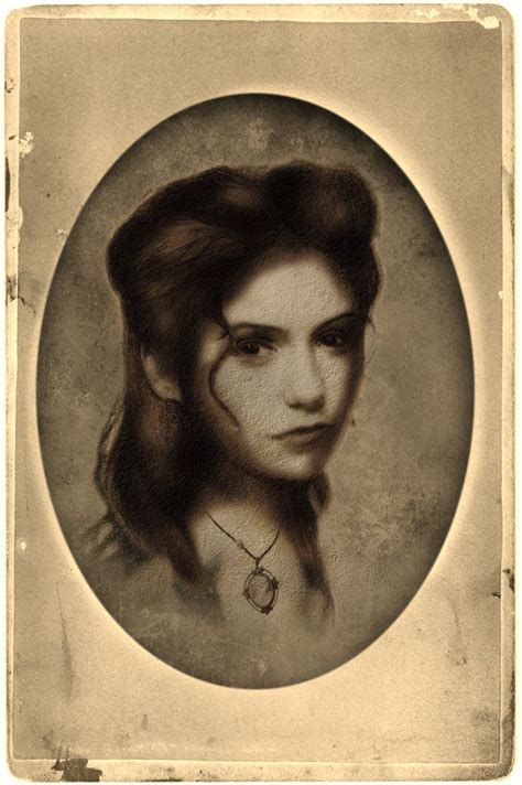 Katherine Pierce Portrait By I Never Stop On Deviantart Vampire Diaries Wallpaper Vampire