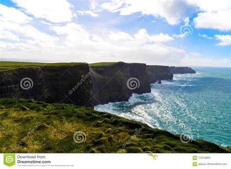 Cliffs Of Moher Doolin Ireland Irish Famous Sightseeing Cliff Atlantiv