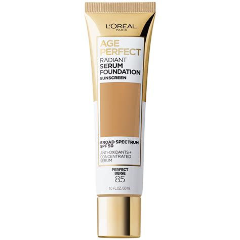 L Oreal Paris Age Perfect Radiant Serum Foundation With SPF 50 Perfect