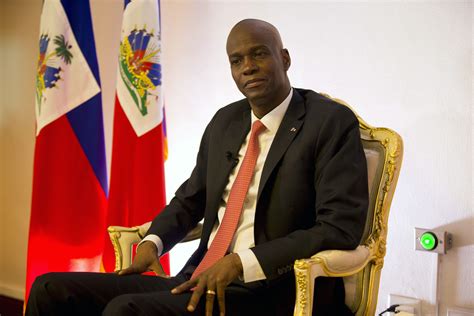 Haitian president jovenel moise is assassinated during an attack by gunmen inside his home. AP Interview: Haitian president pledges to outlast troubles