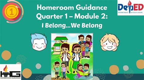 Homeroom Guidance Quarter 1 Module 2 Grade 1 Youtube