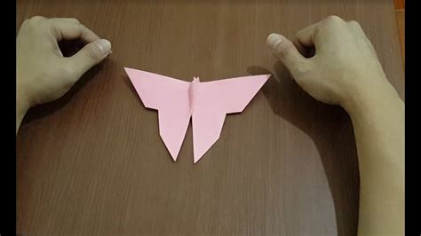 Cara Membuat Kupu Kupu Dari Kertas Origami Youtube
