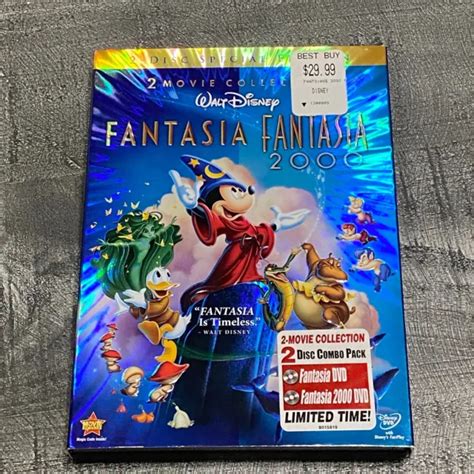 Disneys Fantasia Fantasia 2000 Dvd 2010 Special Edition Collection W