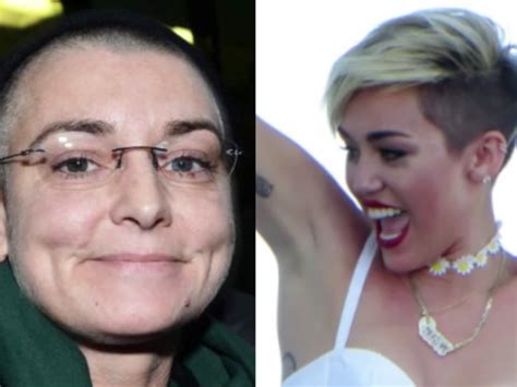 Sinead O Connor Vs Miley Cyrus Tale Of The Tape The Hollywood Gossip