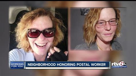 Neighborhood Honoring Postal Worker Youtube