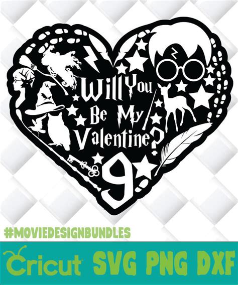 Harry Potter Valentine Svg - Free SVG Cut Files