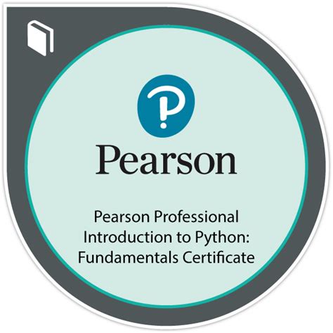 Pearson Professional Microsoft Introduction To Python Fundamentals