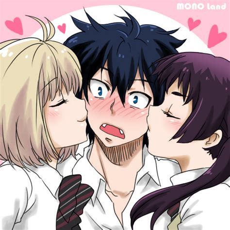 Aoex Double Kiss By Mono Land On Deviantart