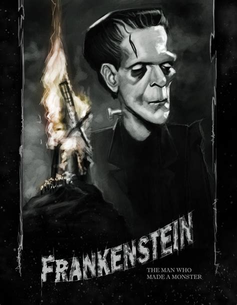 Frankenstein Poster By Devonneamos On Deviantart Frankenstein