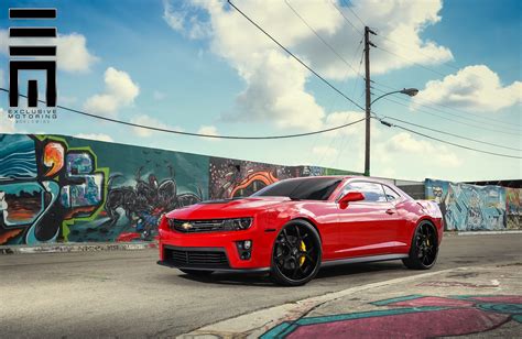 Camaro Zl1 Red And Black