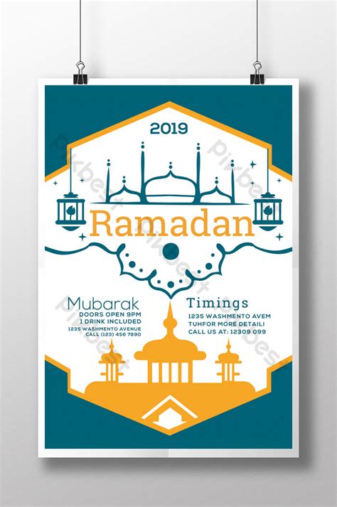 Ramadan Islamic Month Flyer Template Psd Free Download Pikbest